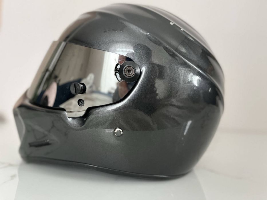 Шолом для мотоцикла бу в комплект прозоре скло