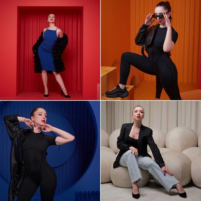 Фотограф Київ | Індивідуальна жіноча фотосесія в студії або на вулиці