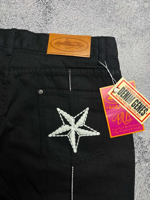 ‼️РОЗПРОДАЖ‼️ Джинсові шорти Corteiz C Star | M L