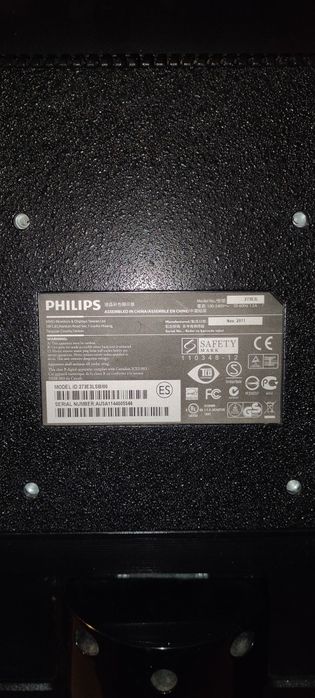 Монітор Philips 273E3L, 1080, 27 дюймів