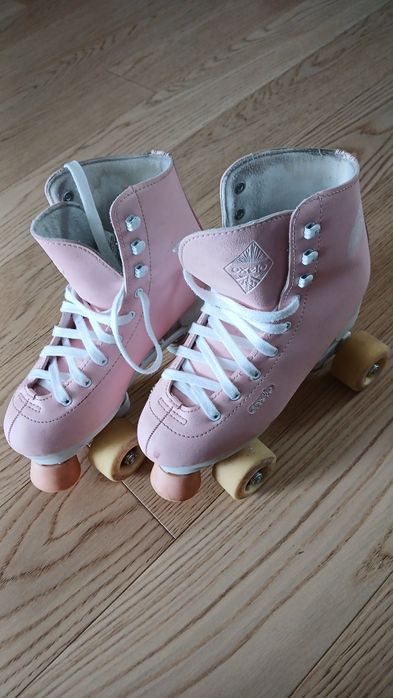 Wrotki figurowe Oxelo Quad 100 Pink rozm 38 EU