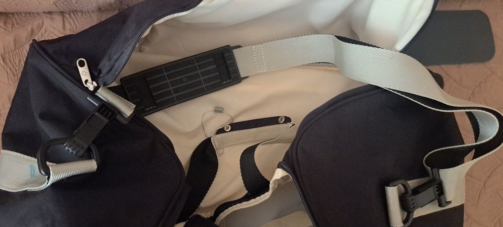 Saco de viagem preto Samsonite