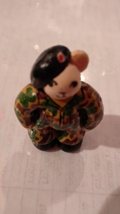 подарок десантник мишка военная форма берет фигурка керамика статуэтка