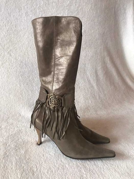 Kozaki kowbojki Nando Muzi 39.5 szpic Vintage