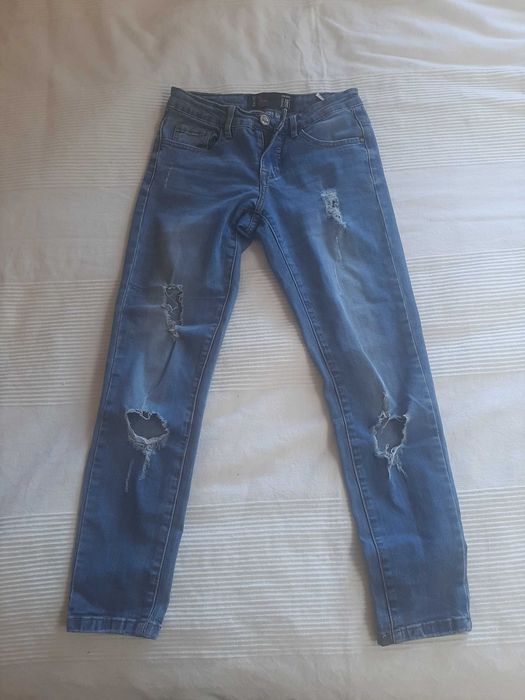 Jeansy dziewczęce 164 34 XS cropp