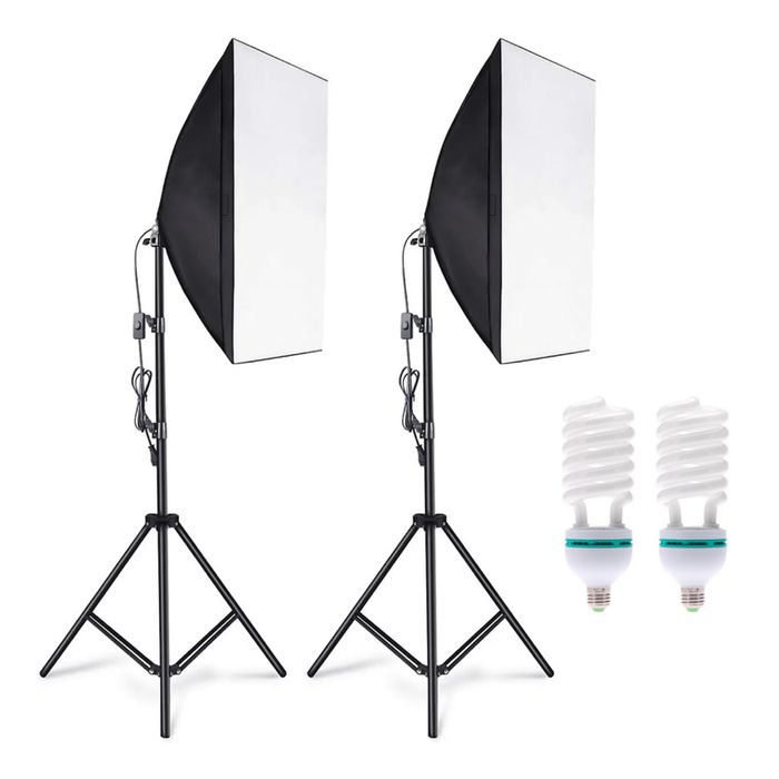 Комплект 2 Софтбокси + Тримач