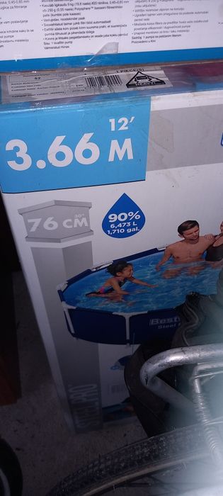 Basen Bestway 3.66 m głębokość 76 cm