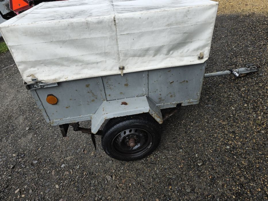 Przyczepka lekka SAM DMC 630 kg – dokumenty, plandeka do samochodu lub quada