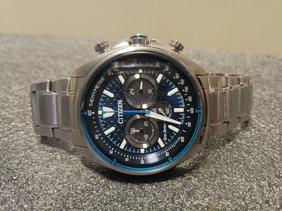 Zegarek męski Citizen Eco-Drive Chronograph CA4420-81L Solarny 100m