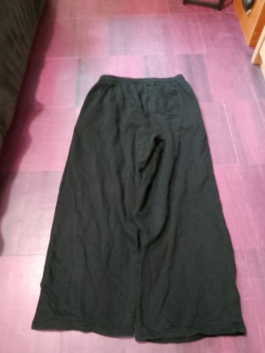 H&M super baggy pants ultra очень широкие штаны спортивки чёрные Супер широкие black sweatpants streatwear нефор ackee store