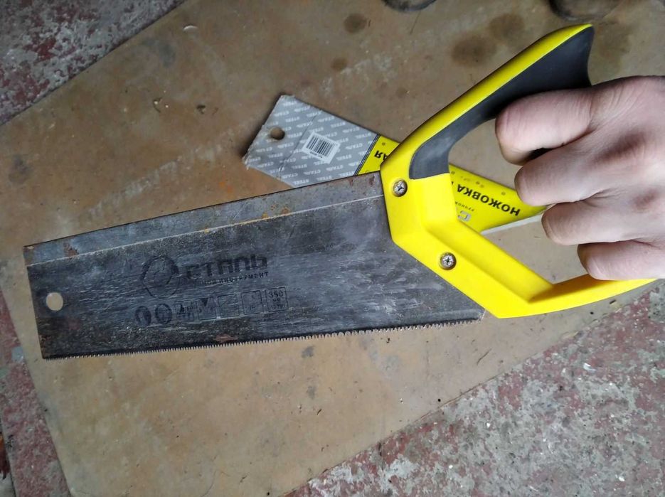 Пила Ножовка пасовочная 350мм сталь 40300 новая