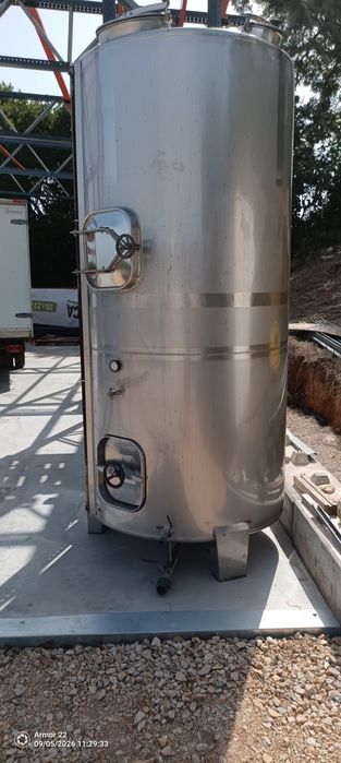 Cuba vinho inox 3800 litros