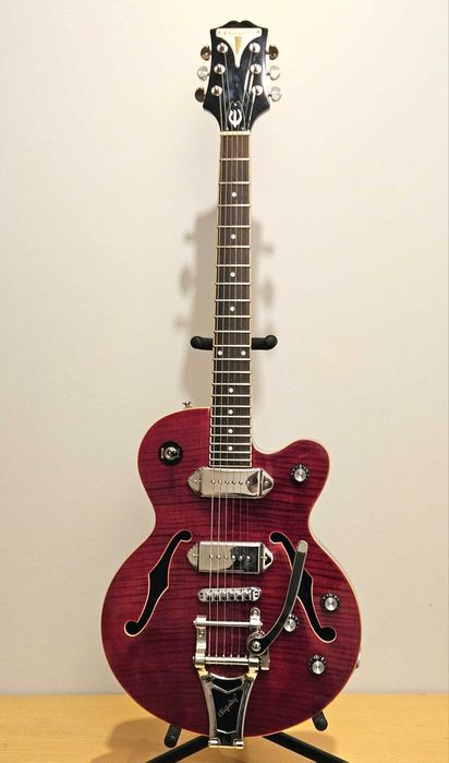 Epiphone Wildkat edição especial de 2014 Wine Red