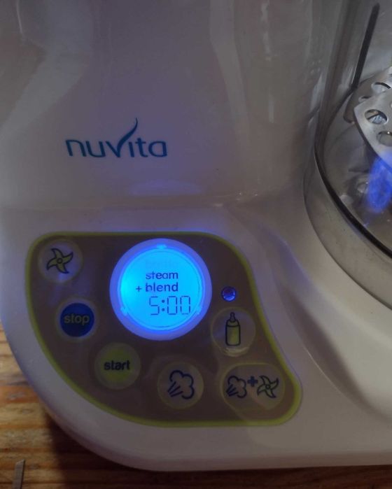 Пароварка-блендер Nuvita Papasana Vapor Combo 6 в 1