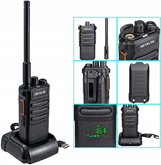 Radiotelefon Retevis RT86, walkie talkie o dużym zasięgu, dużej mocy