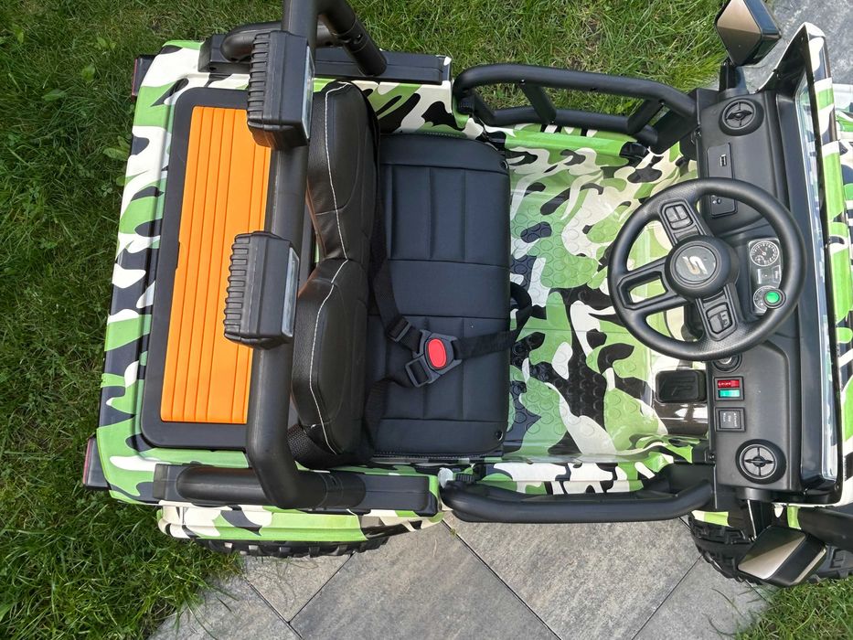 udźwig 100kg  Auto na akumulator 4x4 180W lakier Pojazd Samochód Pilot