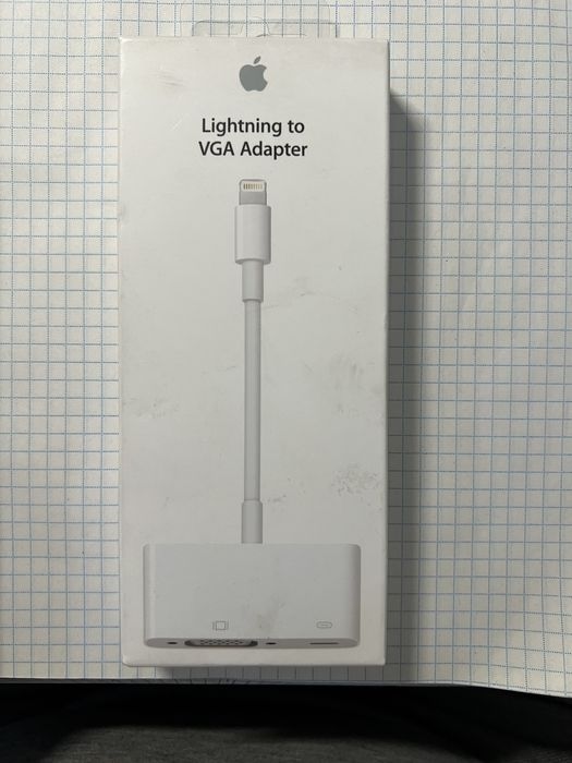 Оригінальний перехідник Lightning to VGA Adapter Model A1439