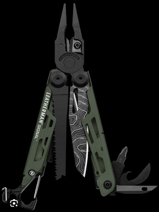 Leatherman Signal Green Topo мультитул