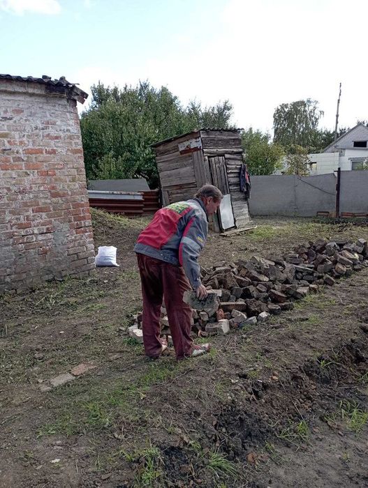 Уборка участка. Покос травы в комплексе. Спил деревьев. Культивация ...