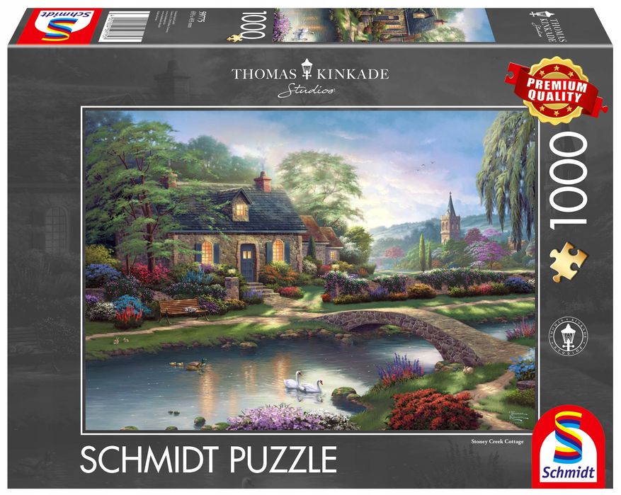 Puzzle Schmidt Spiele Schmidt 1000 elementów Schmidt Spiele - Puzzle PQ Puzzle 1000 el. THOMAS KINKA. Schmidt Spiele. Nowy Produkt