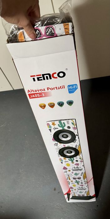 Portable Speaker JA05-3 TEMCO - karaoke64586428140419121