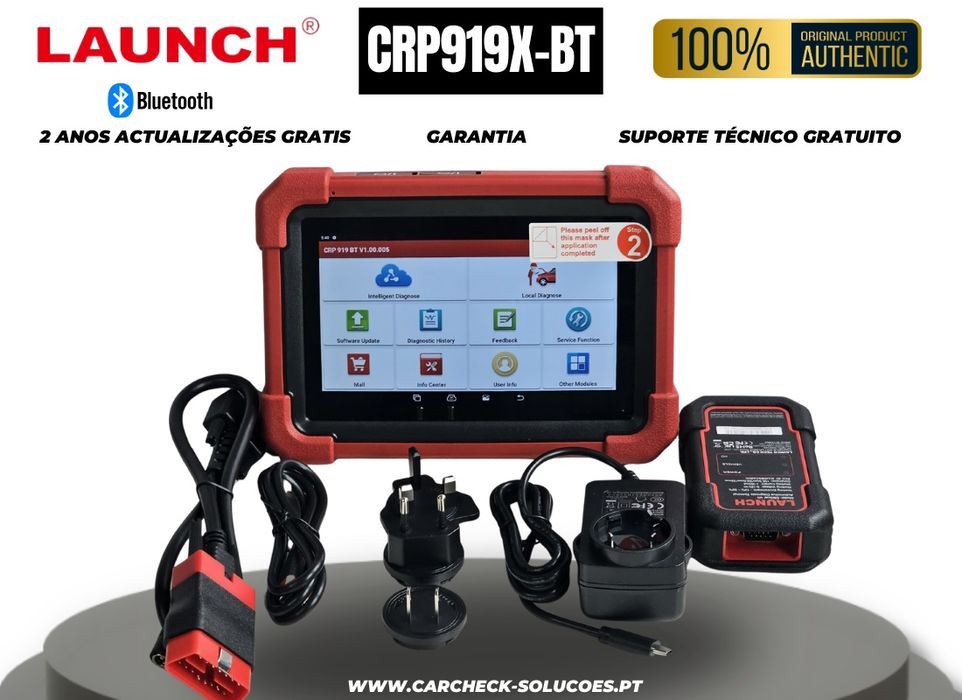 Launch CRP 919X-BT - Maquina de Diagnóstico Profissional