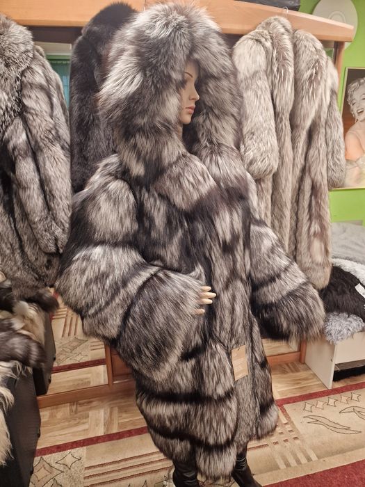 Futro z kapturem nowe !!!