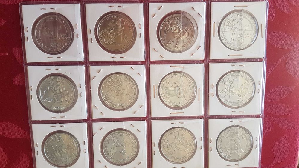 14  Moedas Comemorativas 100$00 Escudos