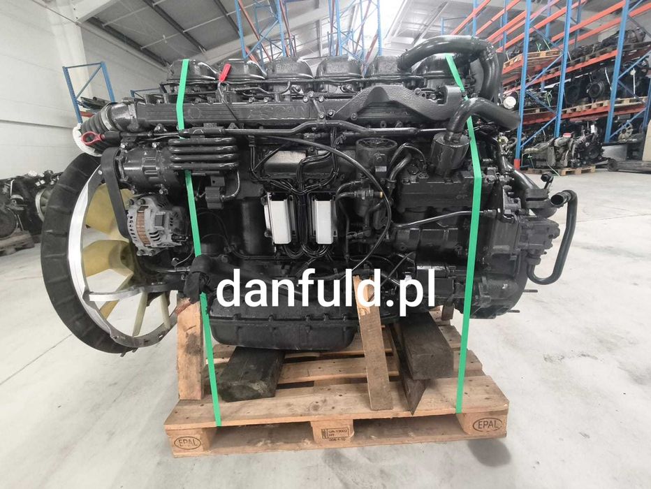 Silnik Scania DC13112 Euro 5 – kompletny, gotowy do montażu