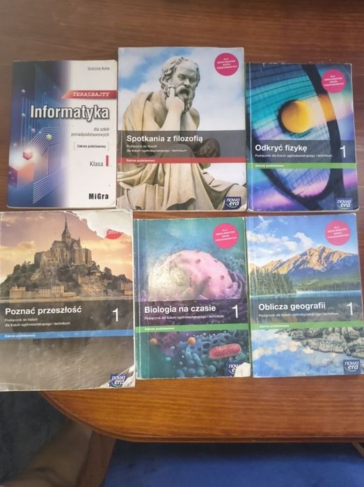 Książki do liceum/technikum klasa1
