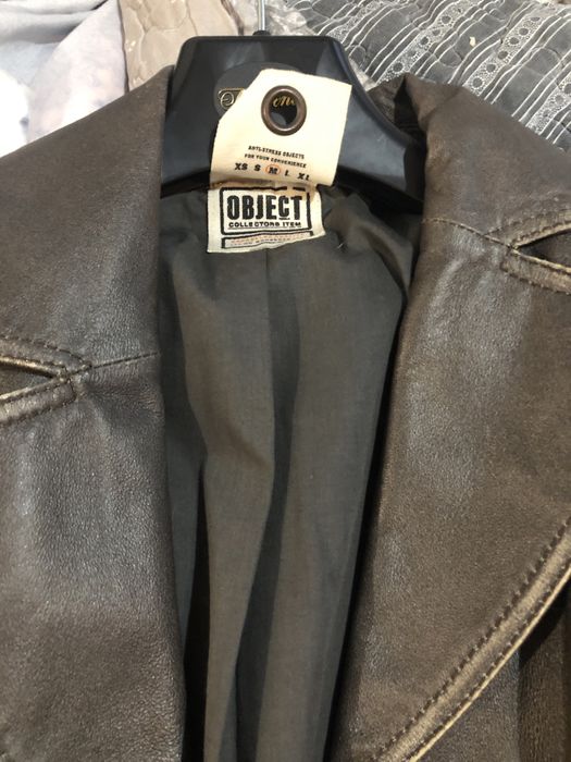 Kurtka ze skóry naturalnej grubszej r 36