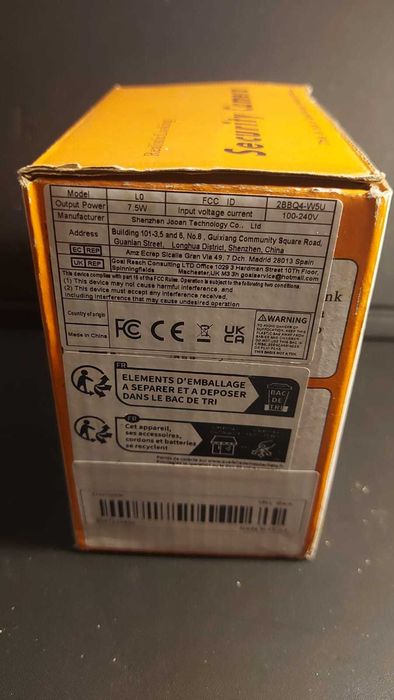 Câmara de vigilância falsa (com luz)