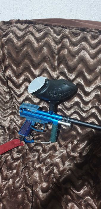 Arma paintbal usada