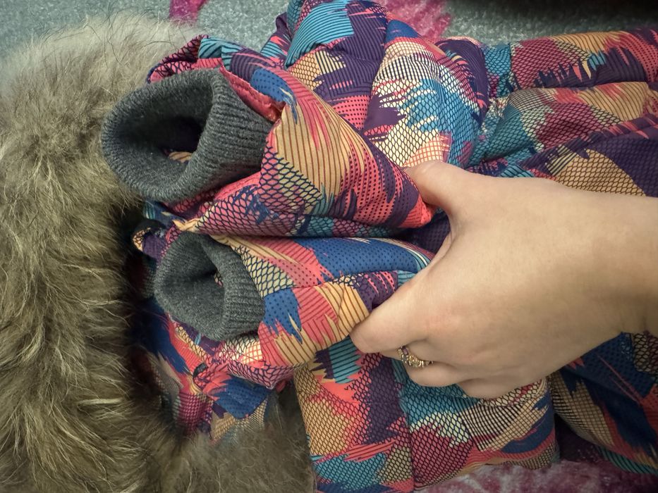 Зимовий костюм курточка і напів комбінезон  Teplee net 92-98 2-3 роки