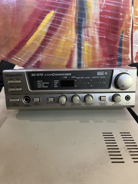 Roland SC-D70 interface Audio