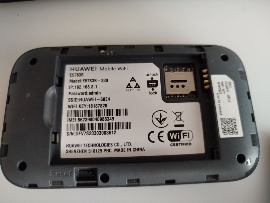 Router mobilny LTE Huwei E5783B- 230(brak simlocka)