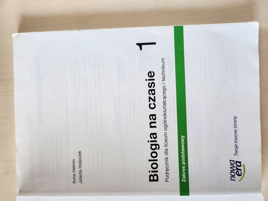 Biologia na czasie 1 LO I Technikum