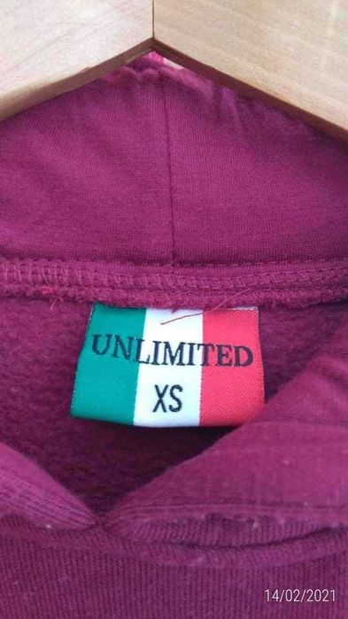 Hoodies, Camisolas com capuz, medida XS.