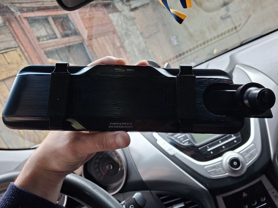 Видеорегистратор дзеркало Aspiring МАXI 4 SPEEDCAM, WIFI, GPS,