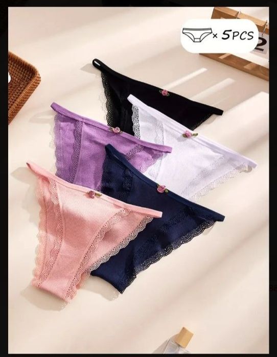 Труси жіночі М, бавовна , нові.