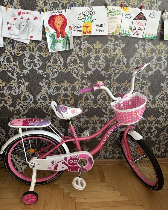 Велосипед для дівчинки