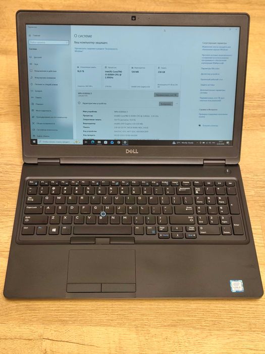 Dell Latitude 5591 / i5-8300Н / 16Gb DDR4 / 256Gb SSD / 15,6" IPS