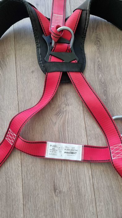 Szelki bezpieczeństwa uprząż XXL do pracy na wysokości PROTEKT P-35EL
