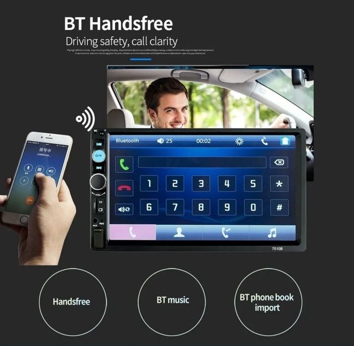 Сенсорна магнитола Acodo 7018B 2din