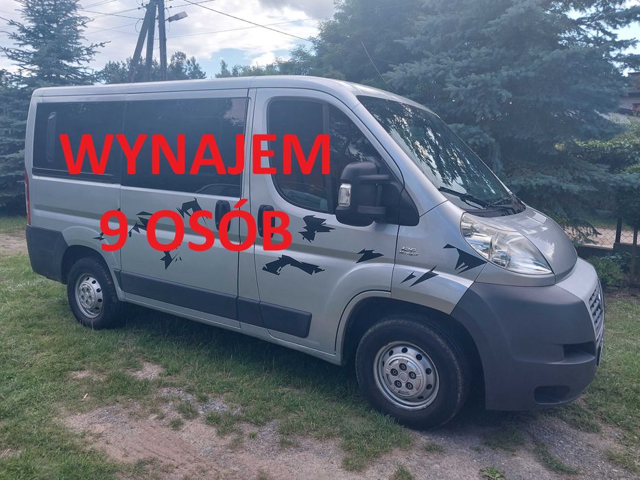 Wynajem,wypożyczalnia, bus 9 osobowy Łaskarzew Garwolin 9 osób