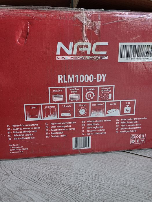 Robot koszący NAC