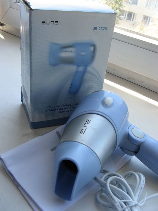 Фен для волос Elite 1200вт ,новый