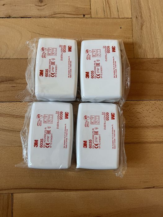 Maska 3M 6000 + filtry 2x 6035
