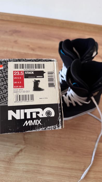Buty snowboard NITRO 36 czarne
