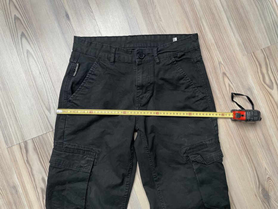 Spodnie baggy  bojowki croop jeansy okazja